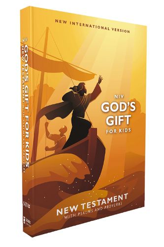 Cover image for NIV, God's Gift for Kids New Testament with Psalms and Proverbs, Pocket-Sized, Paperback, Comfort Print