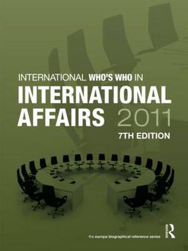 Cover image for Who's Who in International Affairs 2011