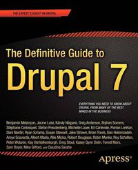 Cover image for The Definitive Guide to Drupal 7