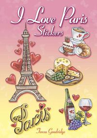 Cover image for I Love Paris Stickers