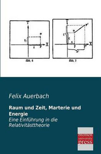 Cover image for Raum Und Zeit, Marterie Und Energie