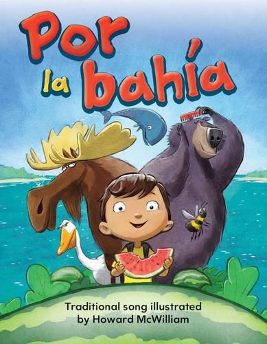 Cover image for Por la bahia (Down by the Bay) (Spanish Version)