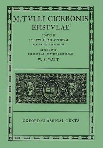 Cover image for Cicero Epistulae
