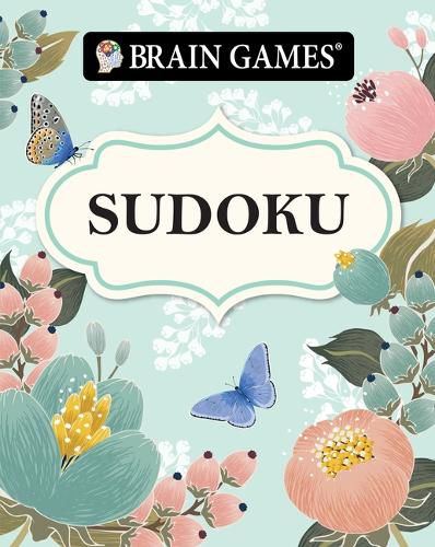 Cover image for Brain Games - Take-Along - Sudoku (Flower Cover)