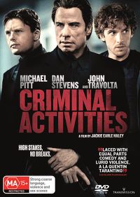 Cover image for Criminal Activities Dvd