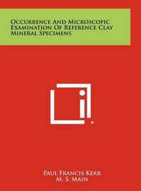 Cover image for Occurrence and Microscopic Examination of Reference Clay Mineral Specimens