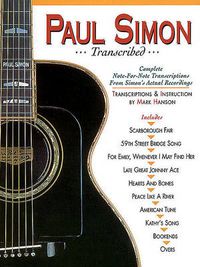 Cover image for Paul Simon - Transcribed