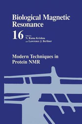 Cover image for Modern Techniques in Protein NMR