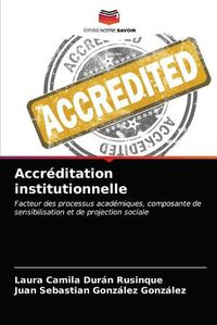 Cover image for Accreditation institutionnelle
