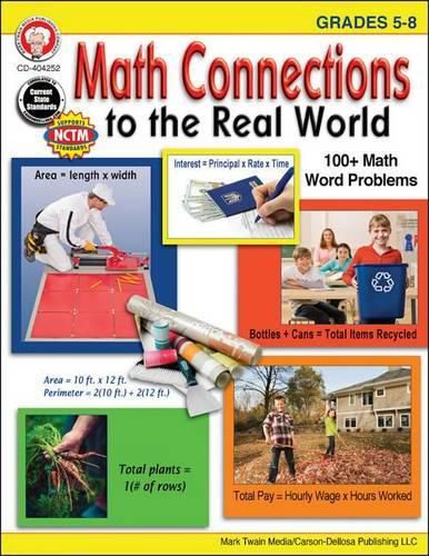 Cover image for Math Connections to the Real World, Grades 5 - 8