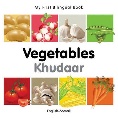 Cover image for My First Bilingual Book -  Vegetables (English-Somali)