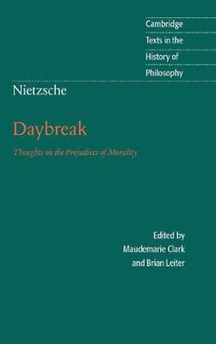 Cover image for Nietzsche: Daybreak: Thoughts on the Prejudices of Morality