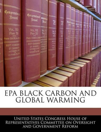 Cover image for EPA Black Carbon and Global Warming