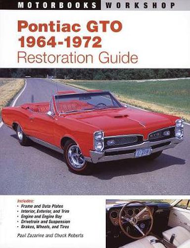 Cover image for Pontiac GTO Restoration Guide, 1964-1972
