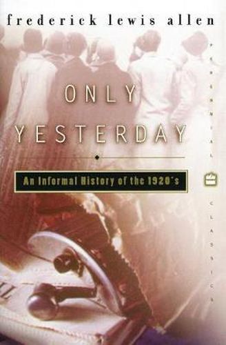 Cover image for Only Yesterday