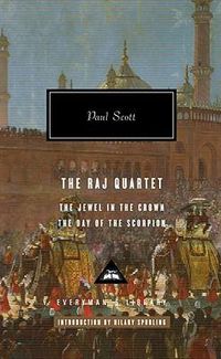 Cover image for The Raj Quartet (1): The Jewel in the Crown, The Day of the Scorpion; Introduction by Hilary Spurling