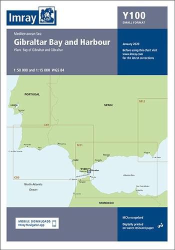 Cover image for Imray Y100 Gibraltar and Approaches (Small Format)