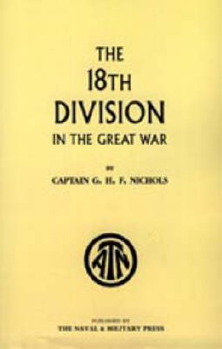 Cover image for The 18th Division in the Great War