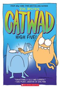 Cover image for High Five! a Graphic Novel (Catwad #5): Volume 5