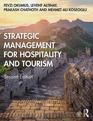 Cover image for Strategic Management for Hospitality and Tourism