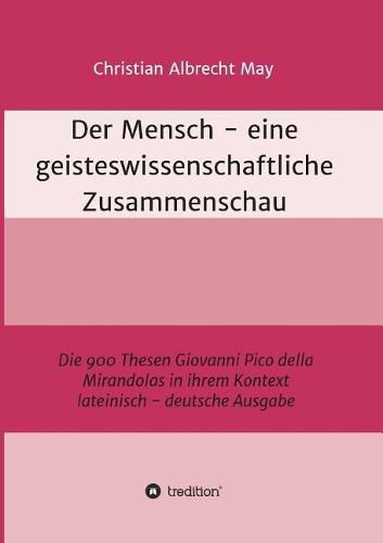 Cover image for Der Mensch - eine geisteswissenschaftliche Zusammenschau