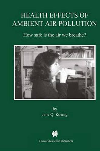 Cover image for Health Effects of Ambient Air Pollution: How safe is the air we breathe?