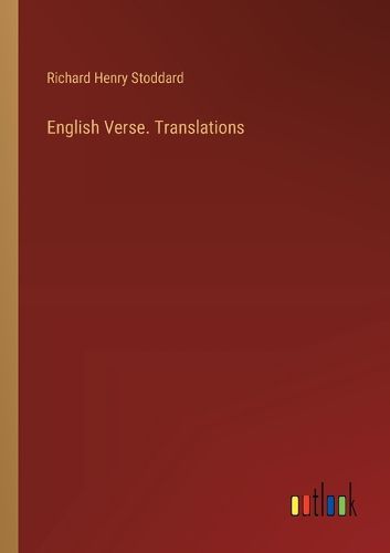 English Verse. Translations