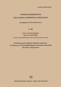 Cover image for Entwicklung Einer Elektrisch Beheizten Apparatur Zur Messung Von Warmeleitfahigkeiten Feuerfester Materialien Bei Hohen Temperaturen