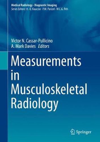 Cover image for Measurements in Musculoskeletal Radiology