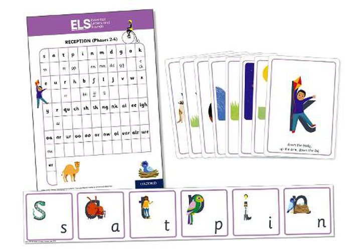 Cover image for Essential Letters and Sounds Teaching Materials Pack for Reception/ P1