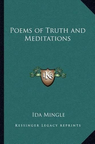 Cover image for Poems of Truth and Meditations