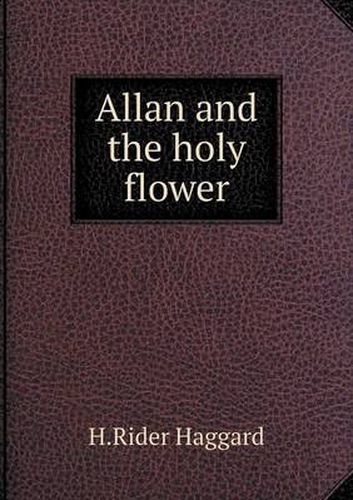 Cover image for Allan and the holy flower