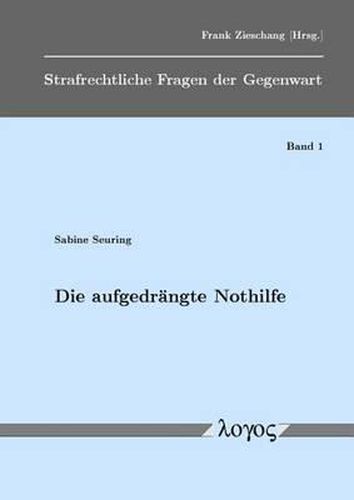 Cover image for Die Aufgedrangte Nothilfe