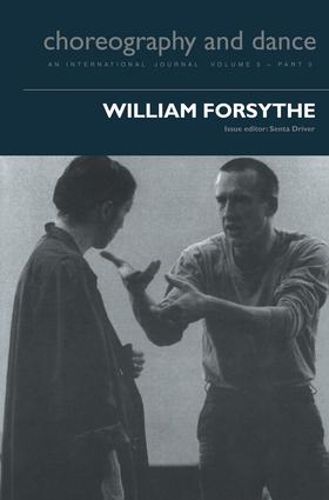 Cover image for William Forsythe