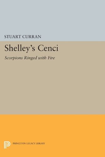 Cover image for Shelley's CENCI: Scorpions Ringed with Fire