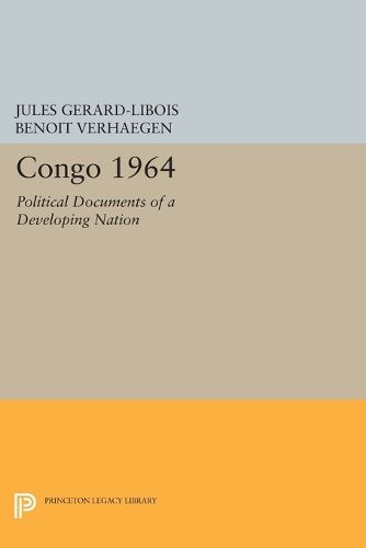 Cover image for Congo 1964: Political Documents of a Developing Nation