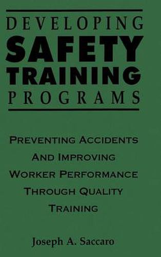 Cover image for Preventing Accidents and Improving Worker Performance Through Quality Training