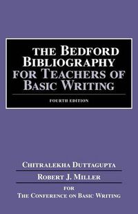 Cover image for The Bedford Bibliography for Teachers of Basic Writing