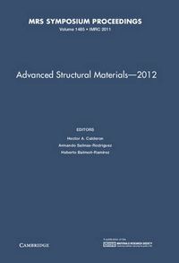 Cover image for Advanced Structural Materials - 2012: Volume 1485