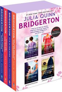 Cover image for Bridgerton Boxed Set 5-8: To Sir Phillip, With Love/When He Was Wicked/It's in His Kiss/On the Way to the Wedding