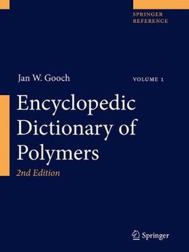 Cover image for Encyclopedic Dictionary of Polymers