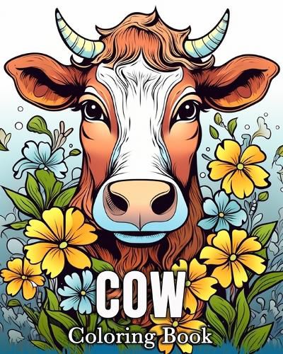 Cover image for Cow Coloring book