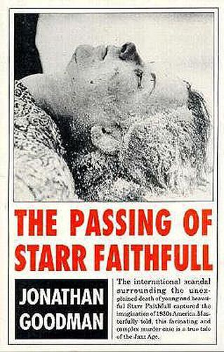 Cover image for The Passing of Starr Faithfull