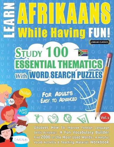 Learn Afrikaans While Having Fun! - For Adults