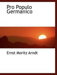 Cover image for Pro Populo Germanico