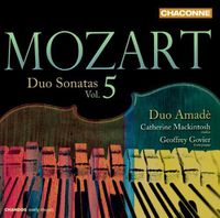 Cover image for Mozart Duo Sonatas Vol 5