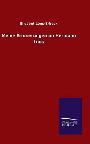 Cover image for Meine Erinnerungen an Hermann Loens