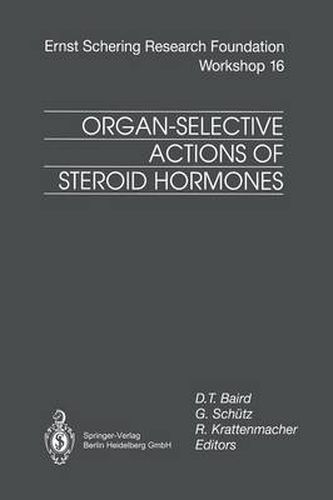 Cover image for Organ-Selective Actions of Steroid Hormones