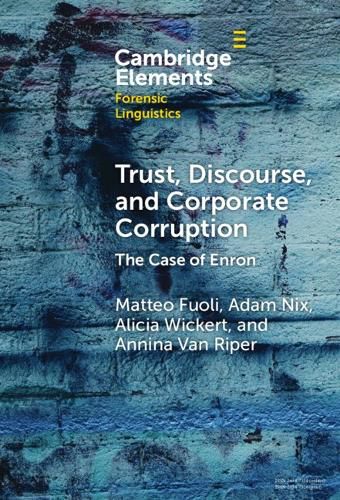 Cover image for Trust, Discourse, and Corporate Corruption