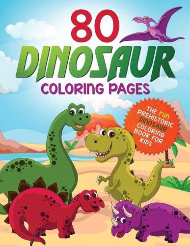 Cover image for Jumbo Dinosaur Coloring Book